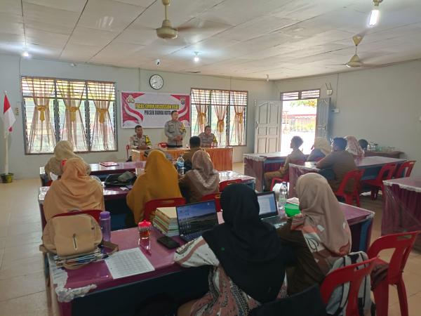 Gelar FGD di SMA/SMK Budi Dharma, Kegiatan Adalah rangkaian Operasi Mantap Praja Lancang Kuning 2024