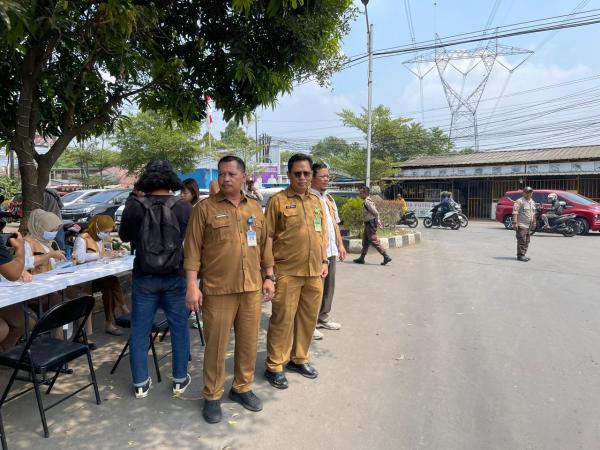 UPT Samsat Kelapa Dua Gelar Operasi Pajak Kendaraan Bermotor