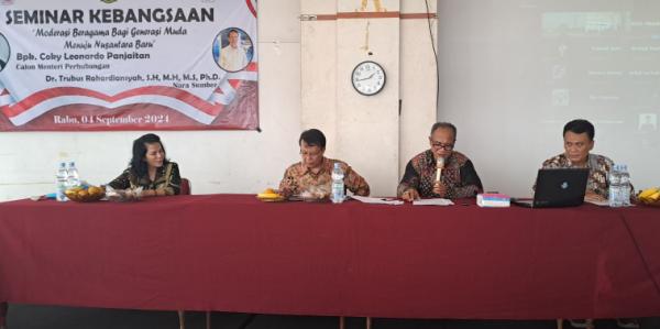 Hadiri Seminar Kebangsaan, Capt Leon: Mari Kita Perkuat Makna Nusantara Baru untuk Indonesia Maju