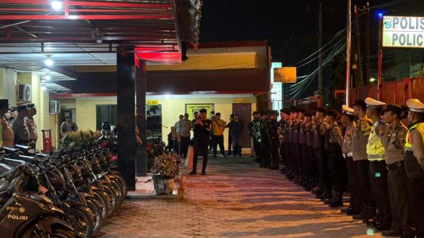 Tim Patroli Presisi Polda Sumut Amankan Geng Motor