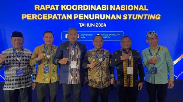 Ikuti Rakornas Dipimpin Wapres, Pj Gubernur: Kita Bersama Bebaskan Anak di Sultra dari Stunting