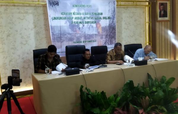 Pengeboran Minyak Ilegal di Kabupaten Muba Timbulkan Kerugian Lingkungan hingga Rp6,27 T