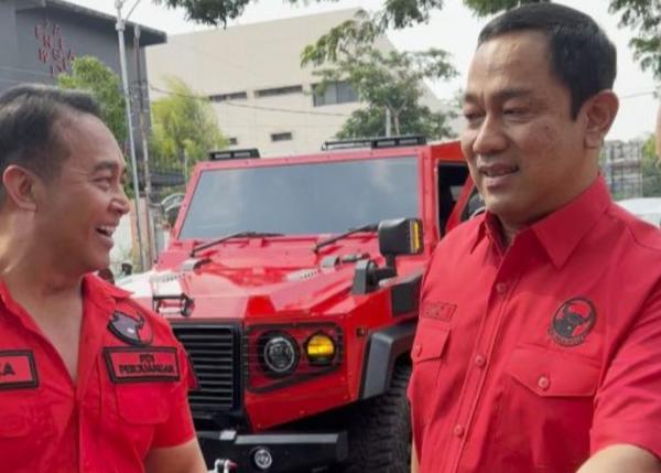 Andika-Hendi Naik Rantis Produksi Dalam Negeri Ke Rakerdasus PDIP Jawa Tengah