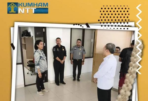 Marciana Minta Jajaran Imigrasi Beri Pelayanan Terbaik Bagi Pelintas di PLBN Motaain