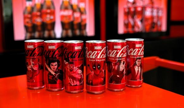 Kolaborasi Coca-Cola dan Marvel Hadirkan 18 Kemasan Edisi Terbatas