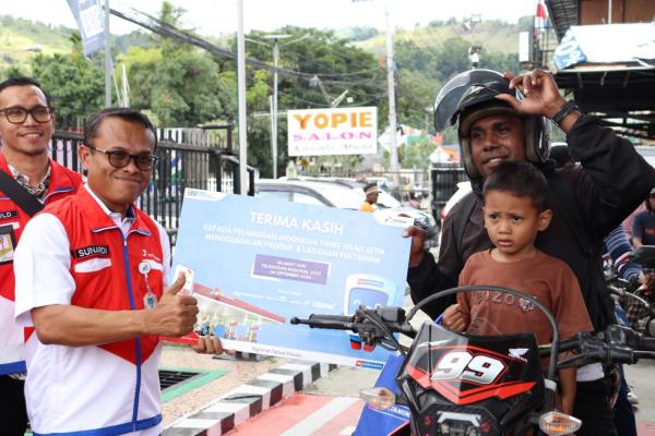 Sambut Hari Pelanggan Nasional 2024, Pertamina Patra Niaga Papua Beri Promo Menarik ke Pelanggan