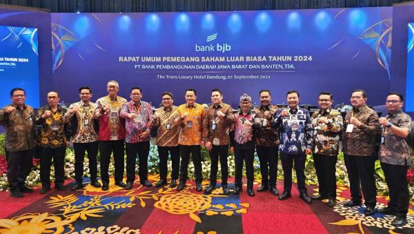 RUPS Tahun 2024, Taswin Zakaria Ditetapkan Sebagai Komut PT Bank BJB Baru