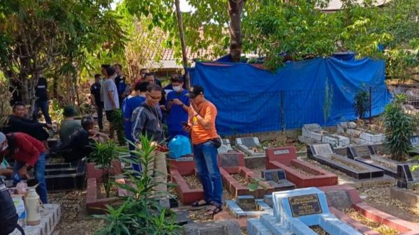 Polsek Antapani Ekshumasi Robiansyah Korban Pembunuhan di Jatihandap Bandung