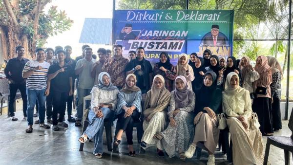 Jarkam Deklarasi Dukung Bustami di Pidie