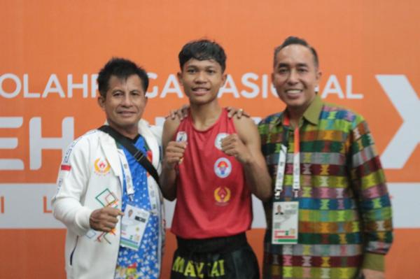 PON XXI Aceh-Sumut 2024, Tiga Atlet Muaythai NTB Kunci Tiket Final