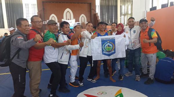 Breaking News, Feri Irawan Atlet Muaythai Sumbang Emas Pertama NTB di PON XXI Aceh-Sumut 2024