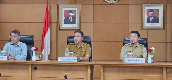 DPUPR Cimahi Selenggarakan Deseminasi Pendataan Bangunan Gedung Milik Pemerintah