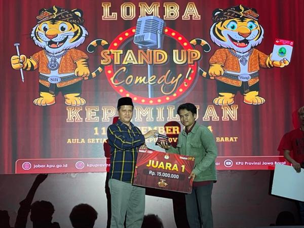 Sukses di Provinsi, KPU Jabar Sebut Kontes Stand Up Comedy Bakal Digelar di Daerah