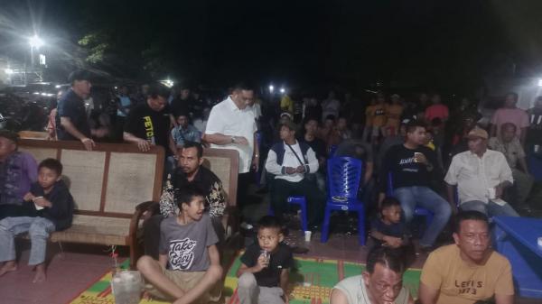 Kemeriahan Nonton Bareng Bersama Ferdiansyah-Pak De Parto Bacalon Walikota dan Wakil Walikota Dumai