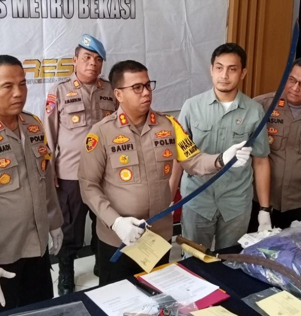 Polisi Tangkap ABG Pembacok Siswa SMP hingga Tewas di Cabangbungin