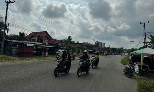 TNI Polri Gelar Patroli Bersama Pengamanan Pilkada di Rohul