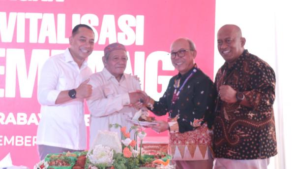 Bank Jatim Dukung Revitalisasi Pasar Kembang Surabaya