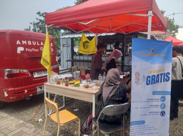 Upaya Laku Hidup Sehat, Semmi Tangerang Bersama Dema Idaqu Menggelar Cek Kesehatan Gratis