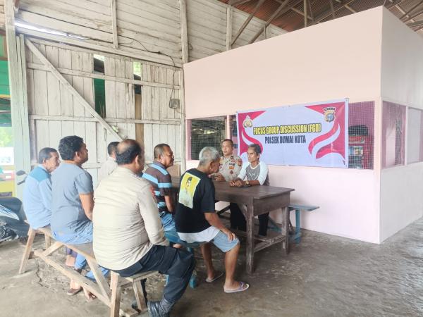 Gelar Giat Cooling System Berupa FGD, Berikan Edukasi Kepada Masyarakat Menjaga Situasi Kondusif