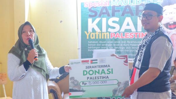 Roadshow Berkisah Spesial Maulid Nabi Galang Donasi untuk Anak Yatim di Palestina