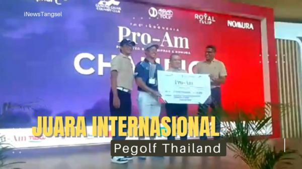 Pegolf Asal Thailand Ukir Gelar Pertama Internasional