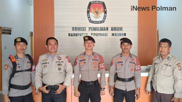 Polres Polman Perketat Patroli Di Kpu Dan Bawaslu Untuk Amankan Pilkada 2024