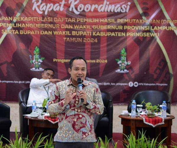 Ketua Bawaslu Pringsewu Ucapkan Selamat Atas Terpilihnya Joko Sulistiyo Sebagai Ketua PWI 2024-2027