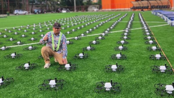 Jangan Lewatkan! Atraksi 500 Drone Meriahkan Penutupan MTQ Nasional ke XXX Malam Ini