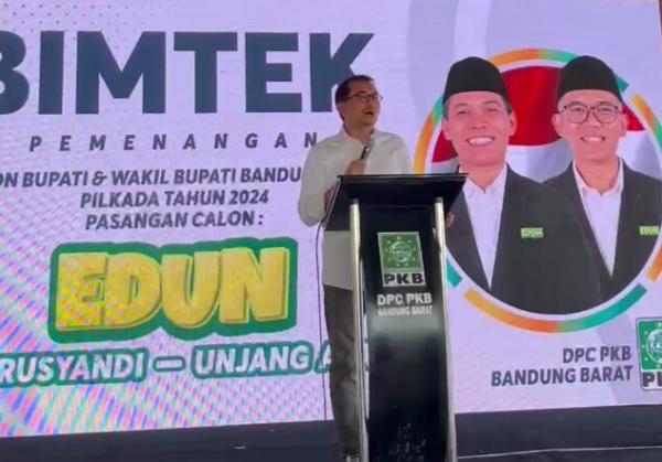 Menangkan Pasangan Edun, Ketua DPW PKB Jabar Minta Guru Ngaji Diperhatikan