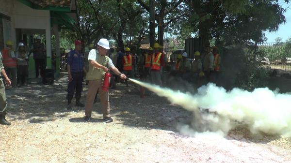 Sosialisasi Penanganan Kebakaran Hutan Bersama KPH Gundih dan Petugas Damkar Grobogan