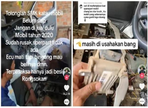 Viral Mobil Esemka Rusak, Pemilik Ngeluh Susah Cari Spare Part kini Jadi Rongsokan