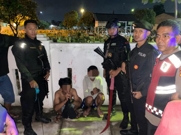 Bawa Sajam Cari Lawan Tawuran, Dua Pelajar Geng Motor Diringkus Polisi