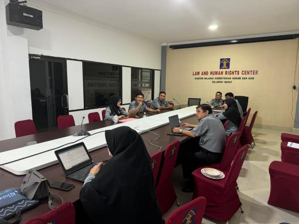 Kakanwil Kemenkumham Sulbar Sebut Dukung Pembentukan Produk Hukum Daerah yang Berkualitas