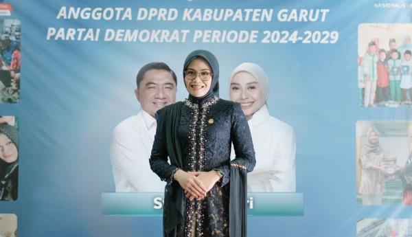 Nuri Nurdwi Hikmayanti Anggota DPRD Garut Fraksi Demokrat Siap All Out Menangkan Santri