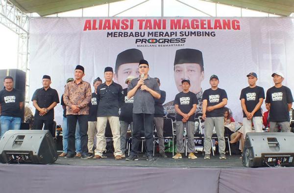 Pilkada 2024, Aliansi Tani Magelang Dukung Grengseng-Sahid