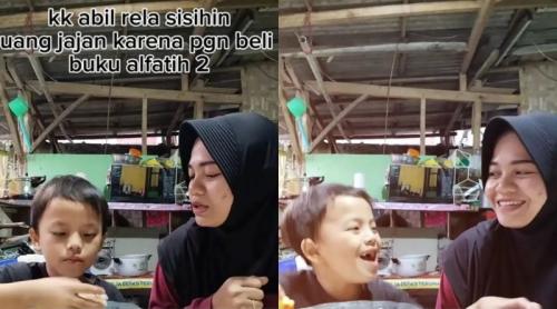 Kisah Haru Seorang Ibu Hadiahi Anaknya Buku Idaman, Netizen: Masya Allah Manis Sekali