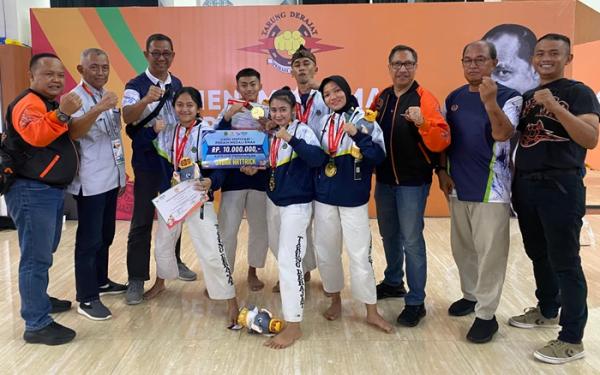 Borong 16 Medali, Jabar Juara Umum Cabor Tarung Derajat di PON XXI 2024