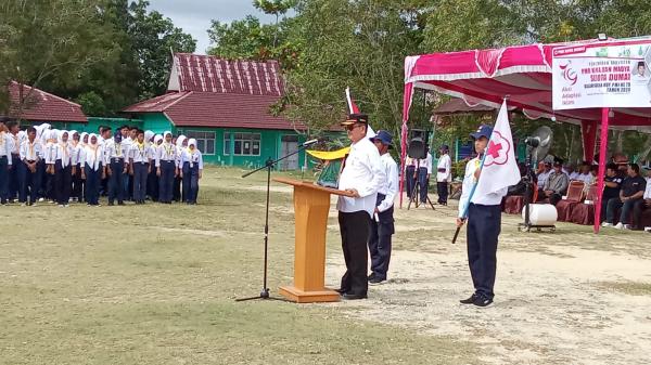 Sekretaris Daerah Kota Dumai Pimpin Upacara HUT Palang Merah Indonesia ke 79