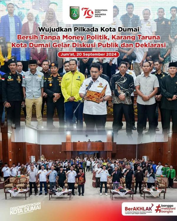 Karang Taruna Bersama Beberapa Organisasi Kepemudaan dan Kemahasiswaan Gelar Diskusi Publik