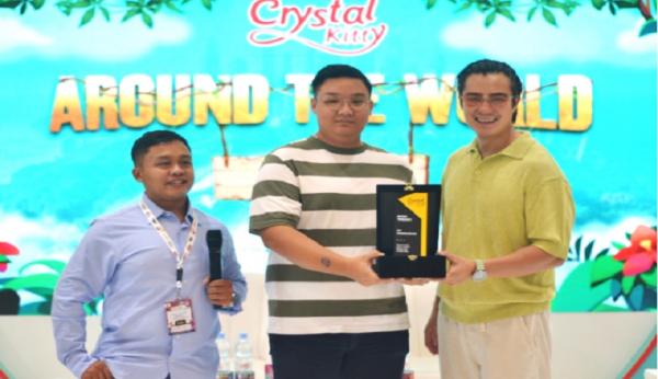 Crystal Kitty Resmi Luncurkan Produk Baru di IIPE 2024, Hadirkan Baim Wong sebagai Bintang Tamu