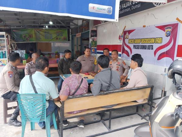 Polsek Adakan Giat FGD Bertujuan Ciptakan Suasana Kondusif Jelang Pilkada