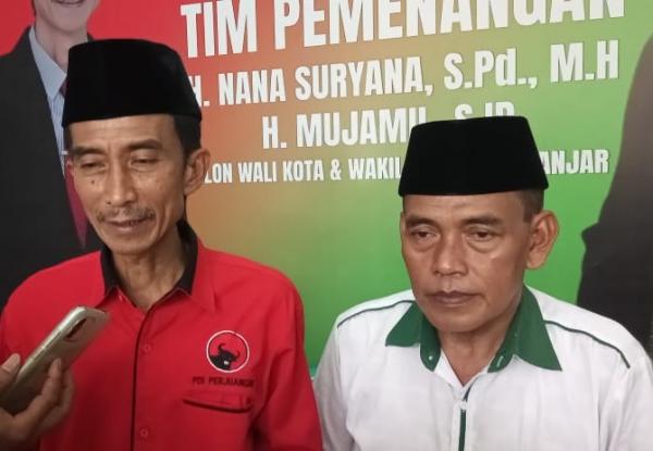 Koalisi PDIP, PPP dan Perindo Siap Menangkan Nana-Mujamil di Pilkada Kota Banjar 2024