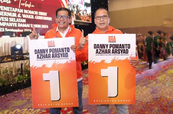 Pilgub SULSEL! Danny Pomanto: Insyaallah Nomor 1 Adalah Nomor Kemenangan