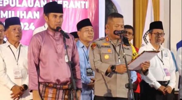 Polres Kepulauan Meranti Deklarasi Tertib Kampanye Berkeselamatan