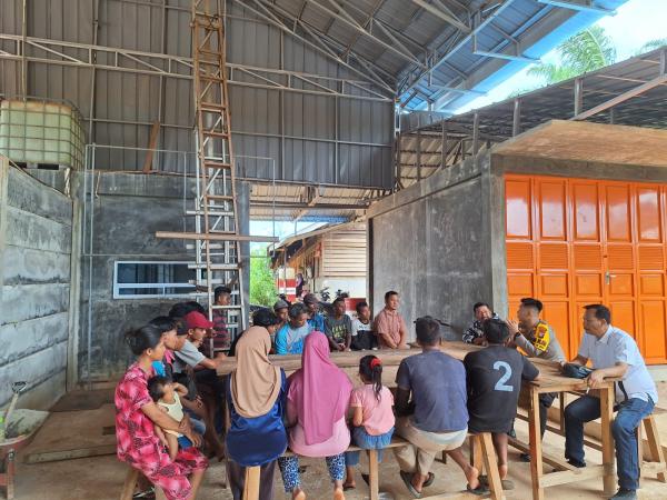 Polsek Medang Kampai Gelar Giat Berupa Silaturahmi di Perkebunan Gudang Garam