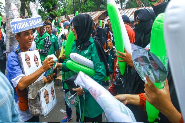 Potret Suasana Pengundian Nomor Urut Pilkada Palembang 