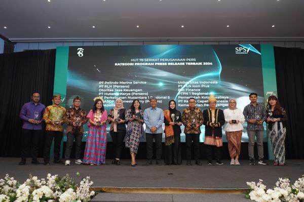 PTPN I Regional 4 Raih Penghargaan Serikat Perusahaan Pers