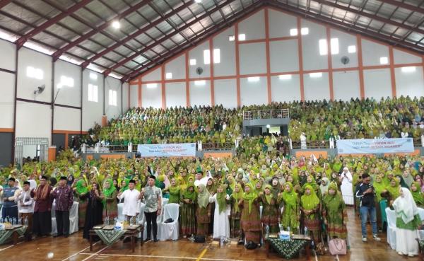 Calon Bupati Dian Rachmat Bakal Siapkan Program Berdayakan Muslimat NU Kuningan