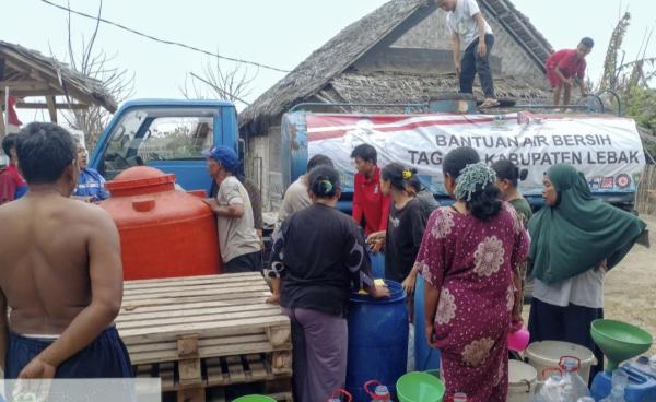 Kolaborasi KWRI, ALS, dan Tagana Lebak Salurkan Bantuan Air Bersih untuk Ribuan Warga Lebak Selatan