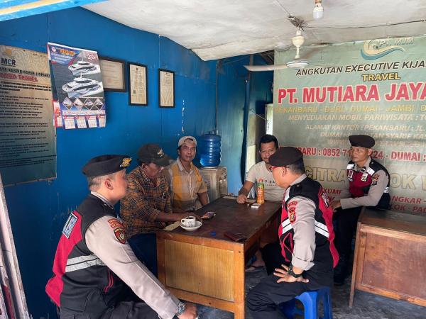 Sambangi Tokoh Masyarakat, Sat Samapta Adakan Giat Cooling System